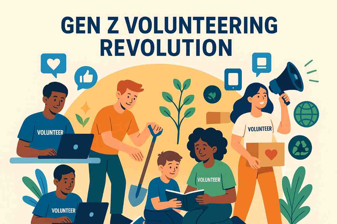 Gen Z Volunteering: Trends, Insights & the Future of Giving Back