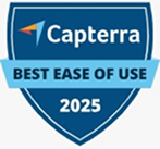 Capterra Best Ease of Use 2025